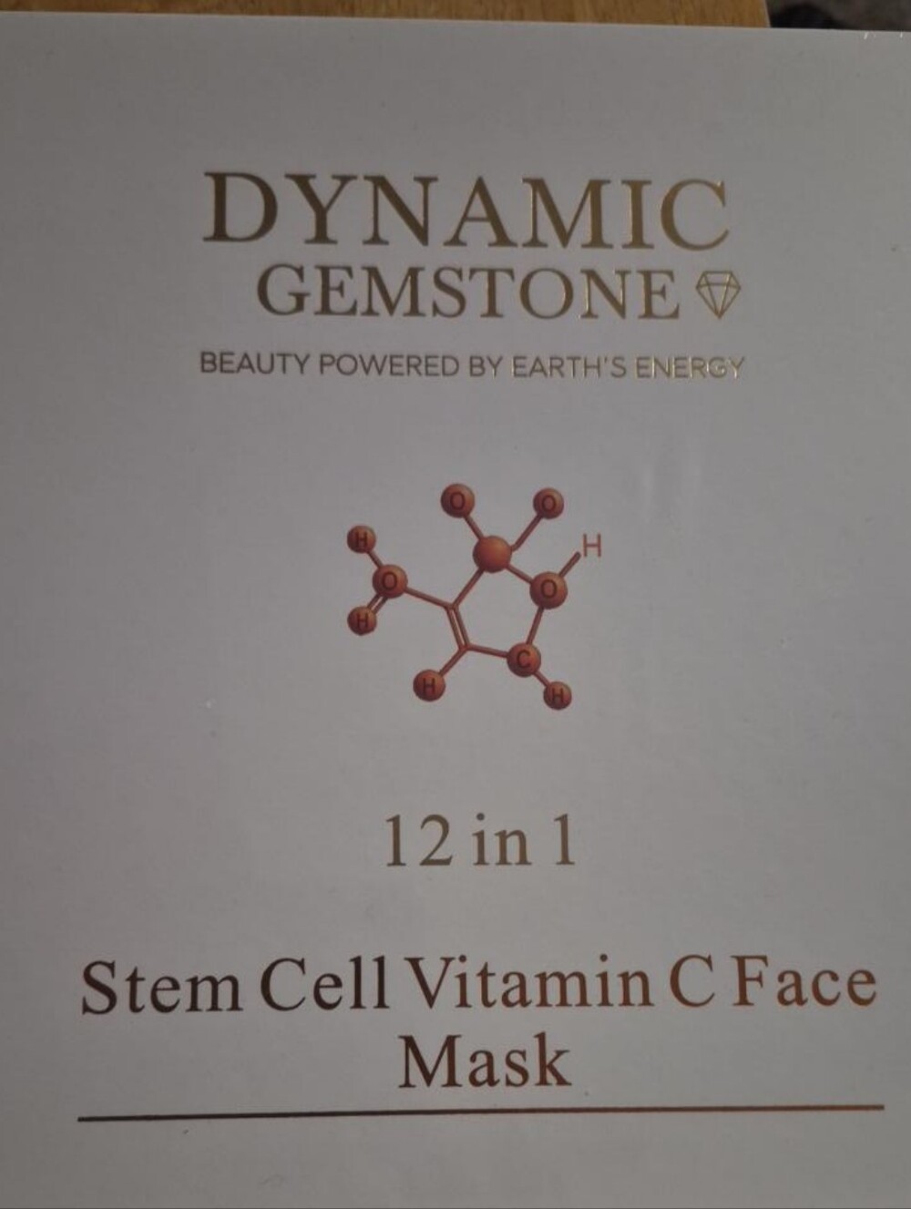 Stem Cell Vitamin C Face Mask - White